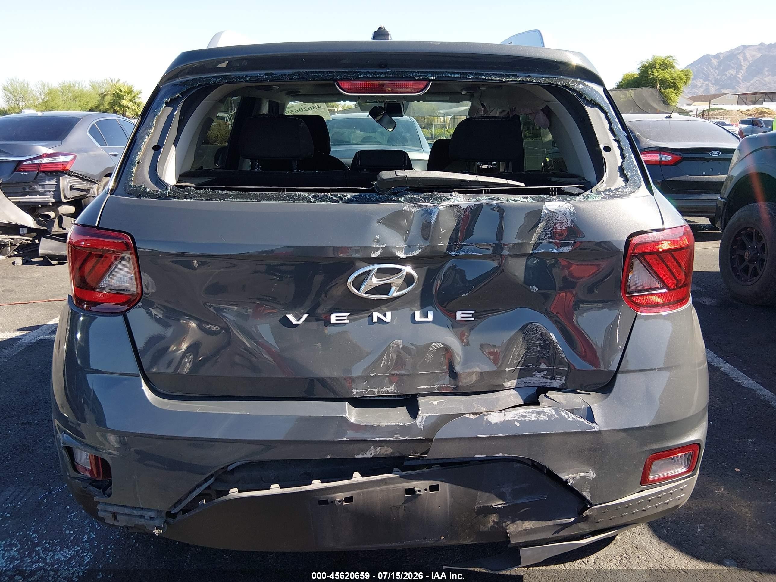 2023 Hyundai Venue Sel Gray vin: KMHRC8A36PU266238