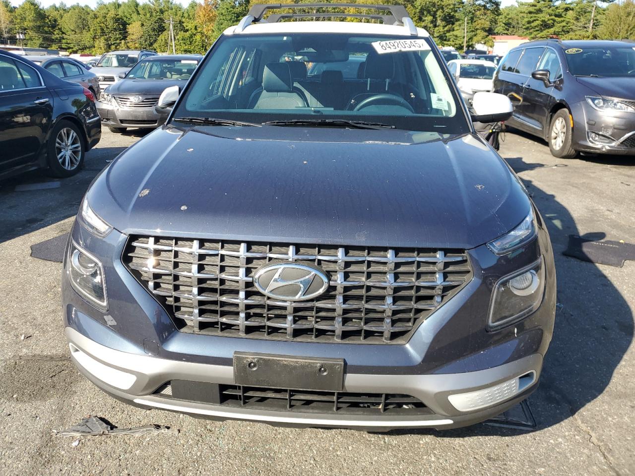 2024 Hyundai Venue Sel Синий vin: KMHRC8A36RU308880