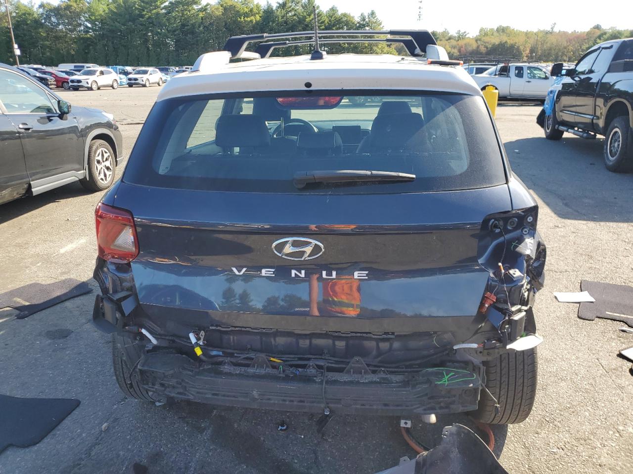 2024 Hyundai Venue Sel Синий vin: KMHRC8A36RU308880