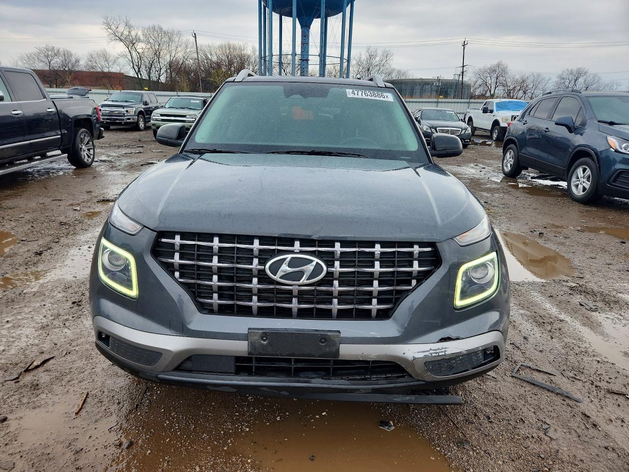 2024 Hyundai Venue Limited Серый vin: KMHRC8A36RU312640