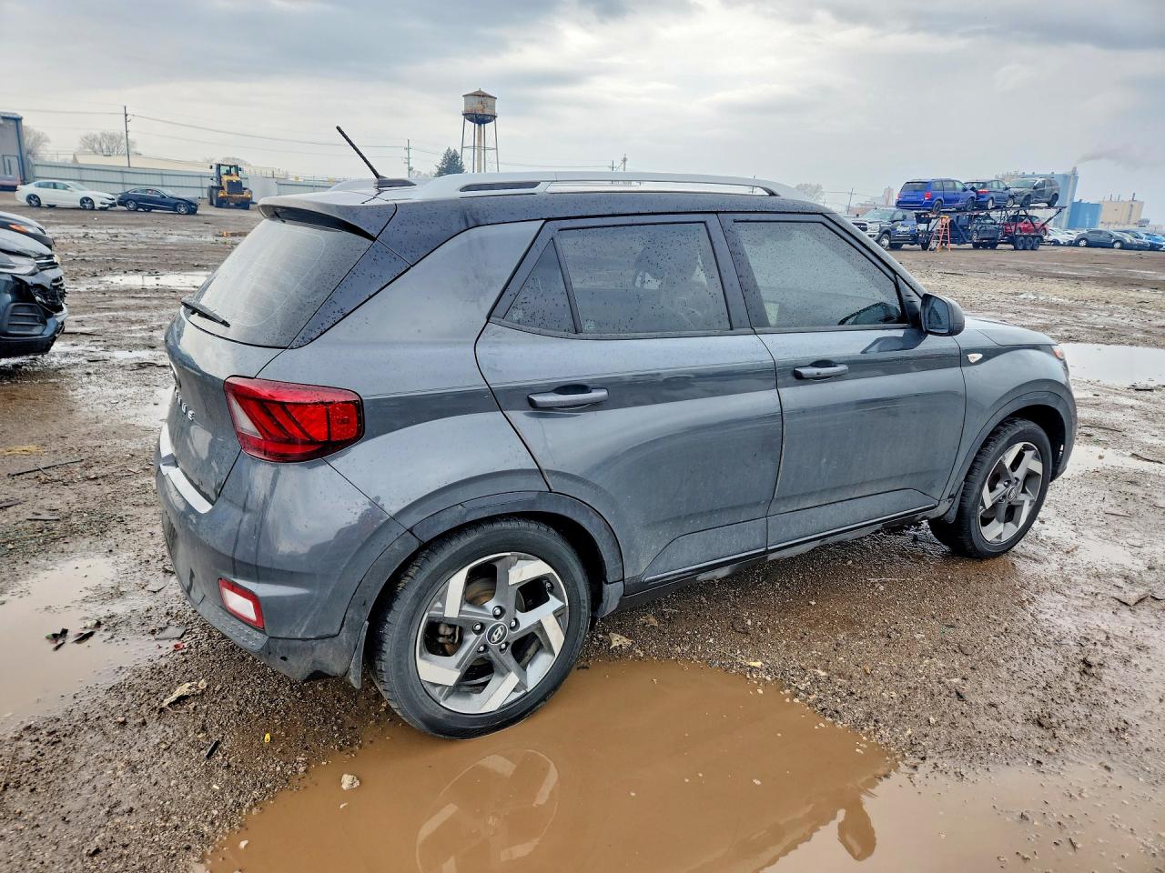 2024 Hyundai Venue Limited Серый vin: KMHRC8A36RU312640