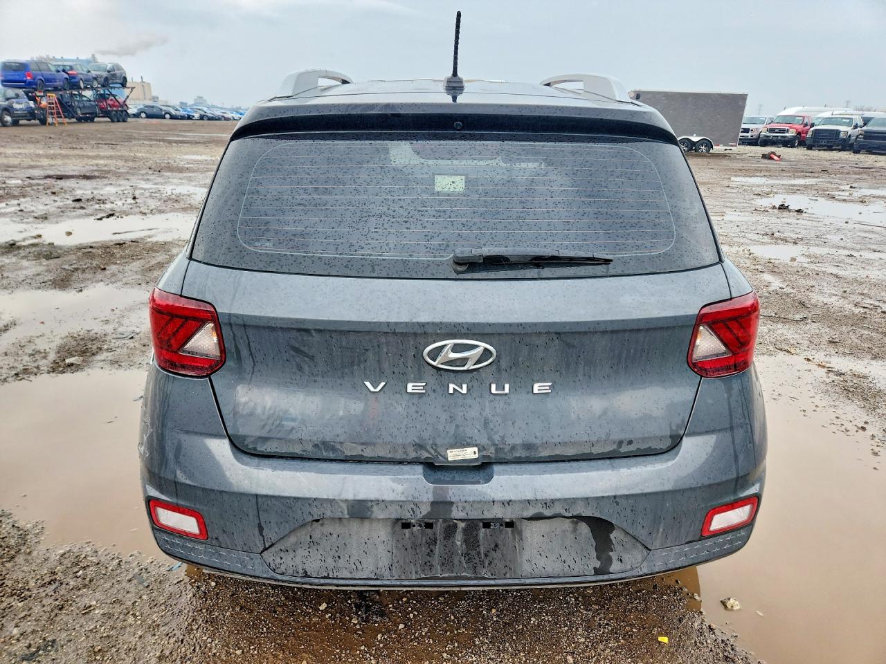 2024 Hyundai Venue Limited Серый vin: KMHRC8A36RU312640
