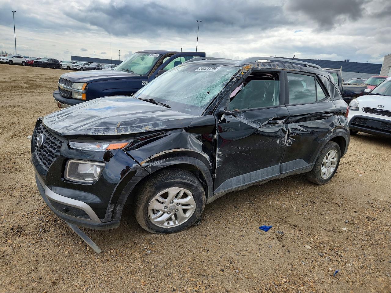 2024 Hyundai Venue Sel Черный vin: KMHRC8A36RU322195