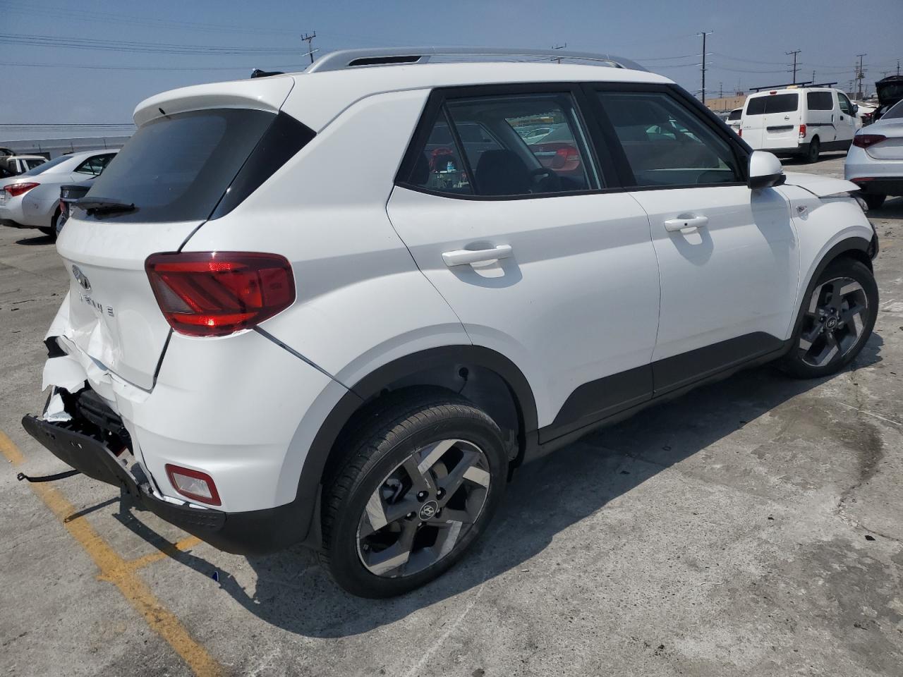 2025 Hyundai Venue Sel Белый vin: KMHRC8A36SU407558