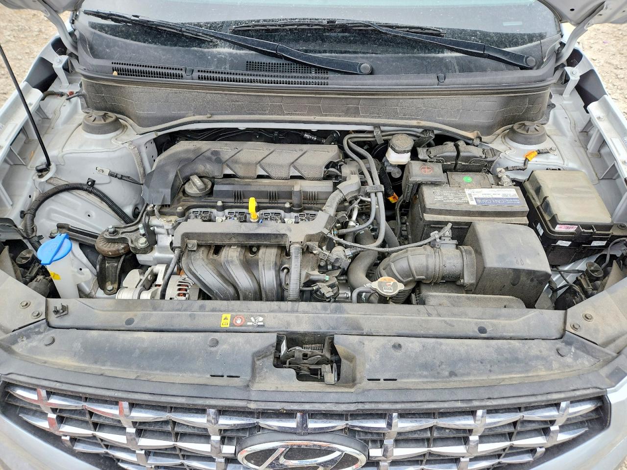 2023 Hyundai Venue Sel Silver vin: KMHRC8A37PU220594