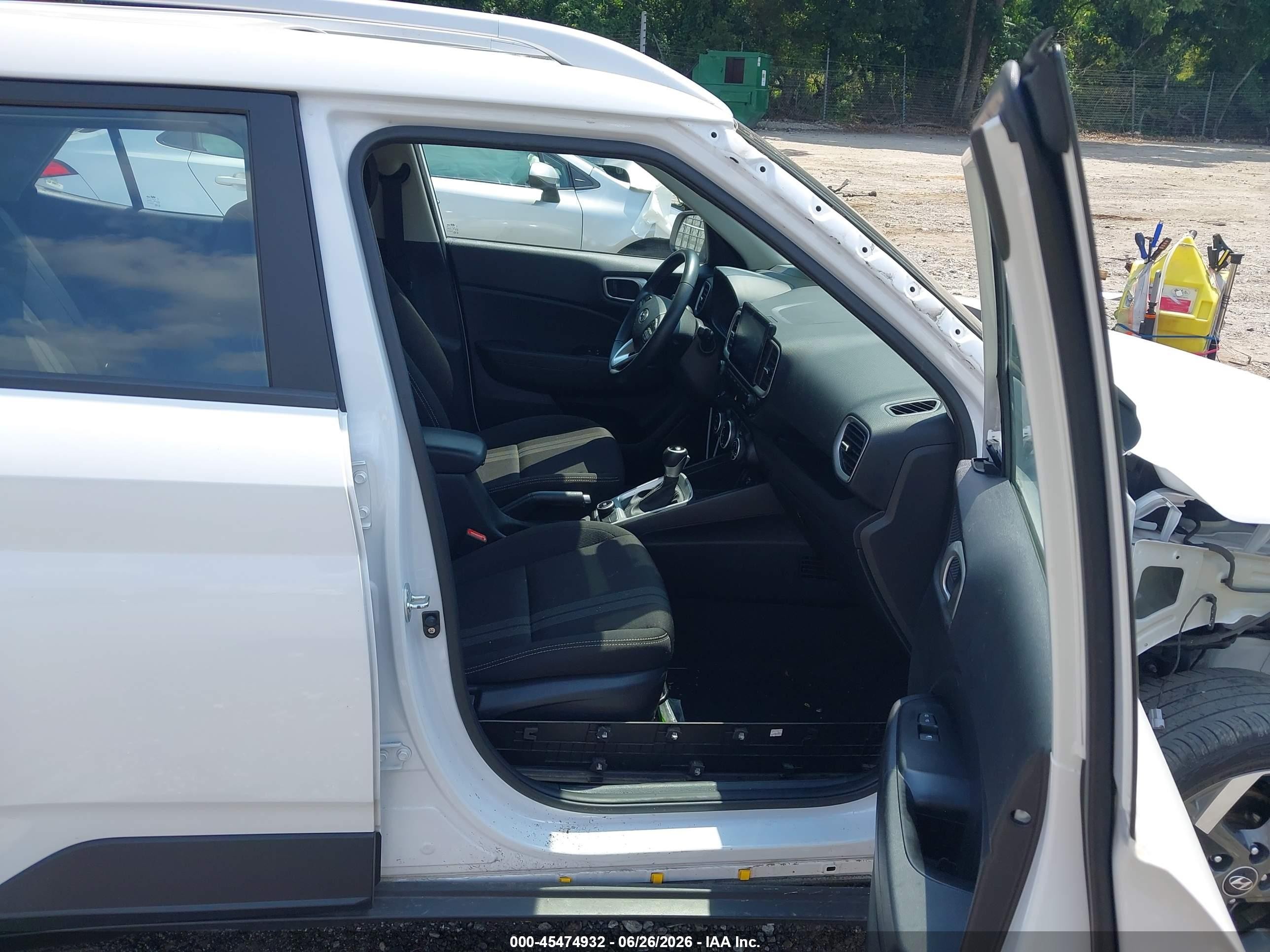 2024 Hyundai Venue Sel Белый vin: KMHRC8A37RU323937