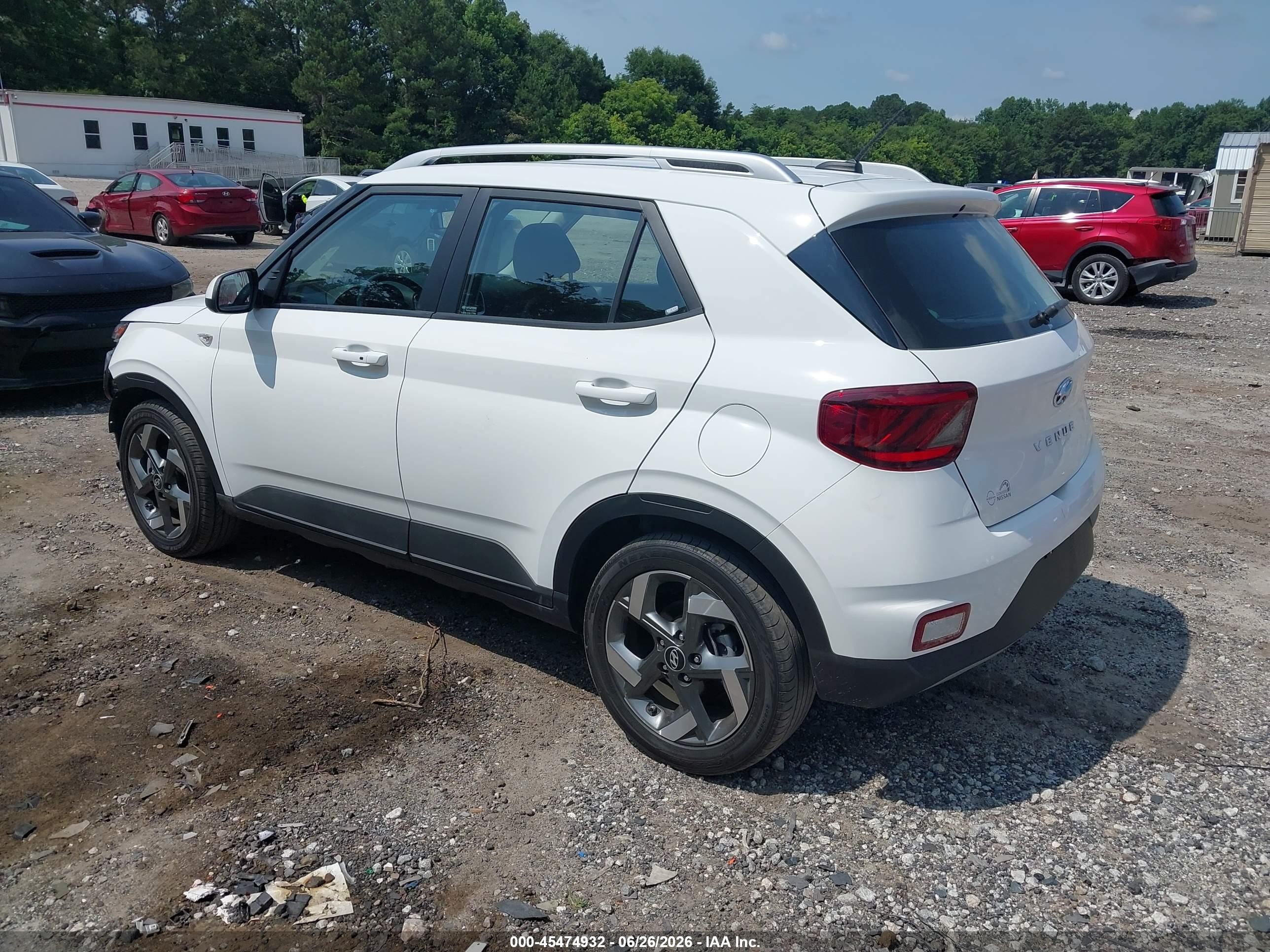 2024 Hyundai Venue Sel Белый vin: KMHRC8A37RU323937
