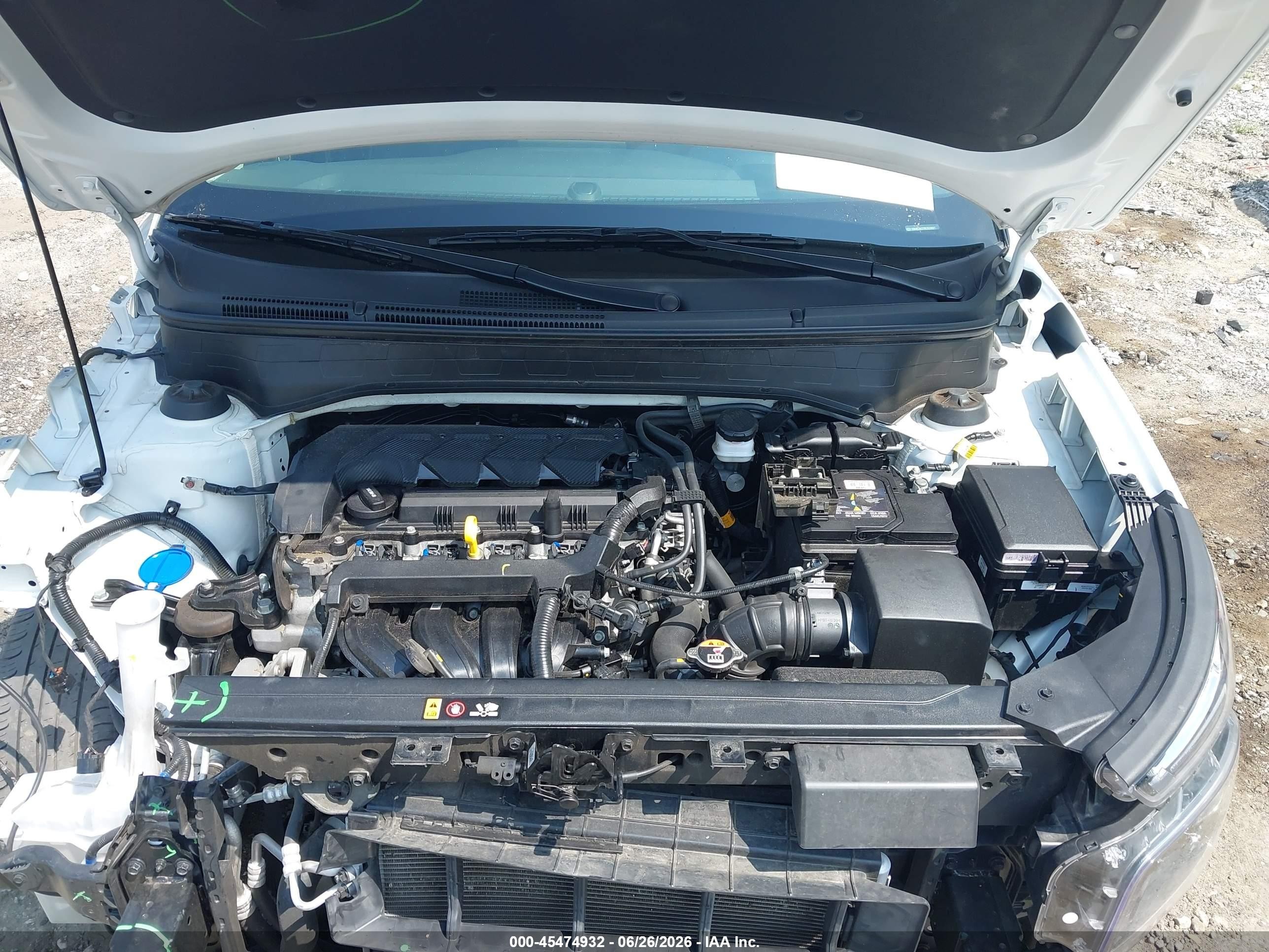 2024 Hyundai Venue Sel Белый vin: KMHRC8A37RU323937