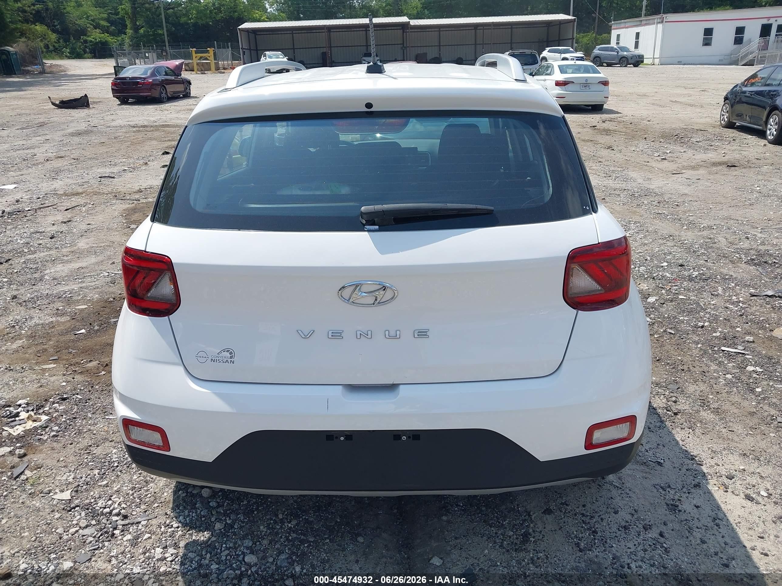 2024 Hyundai Venue Sel Белый vin: KMHRC8A37RU323937