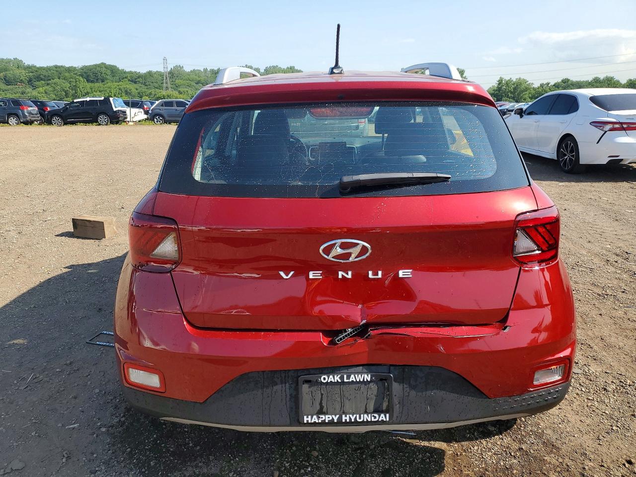 2023 Hyundai Venue Limited Burgundy vin: KMHRC8A38PU278567