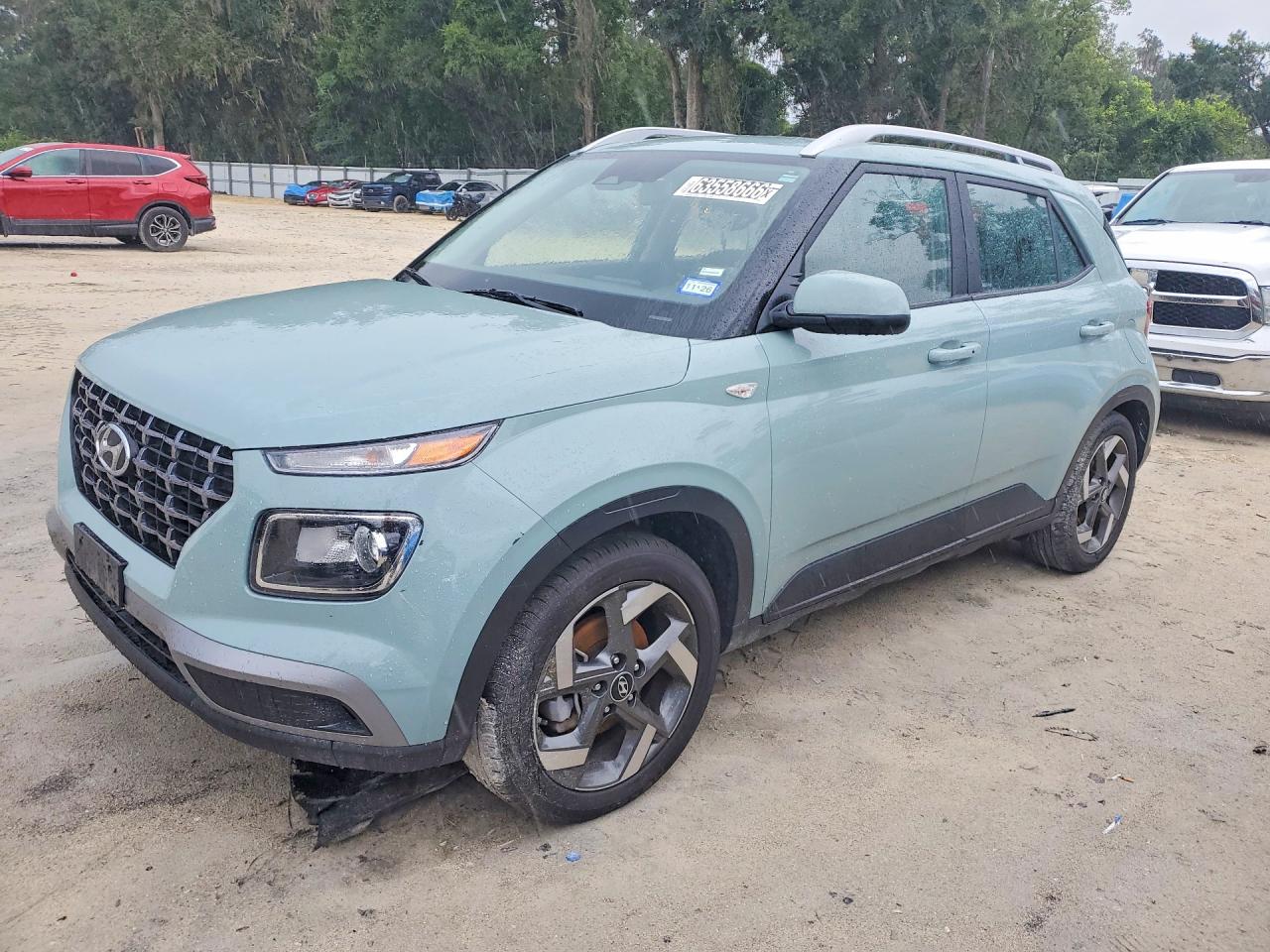 2025 Hyundai Venue Sel Green vin: KMHRC8A3XSU356498