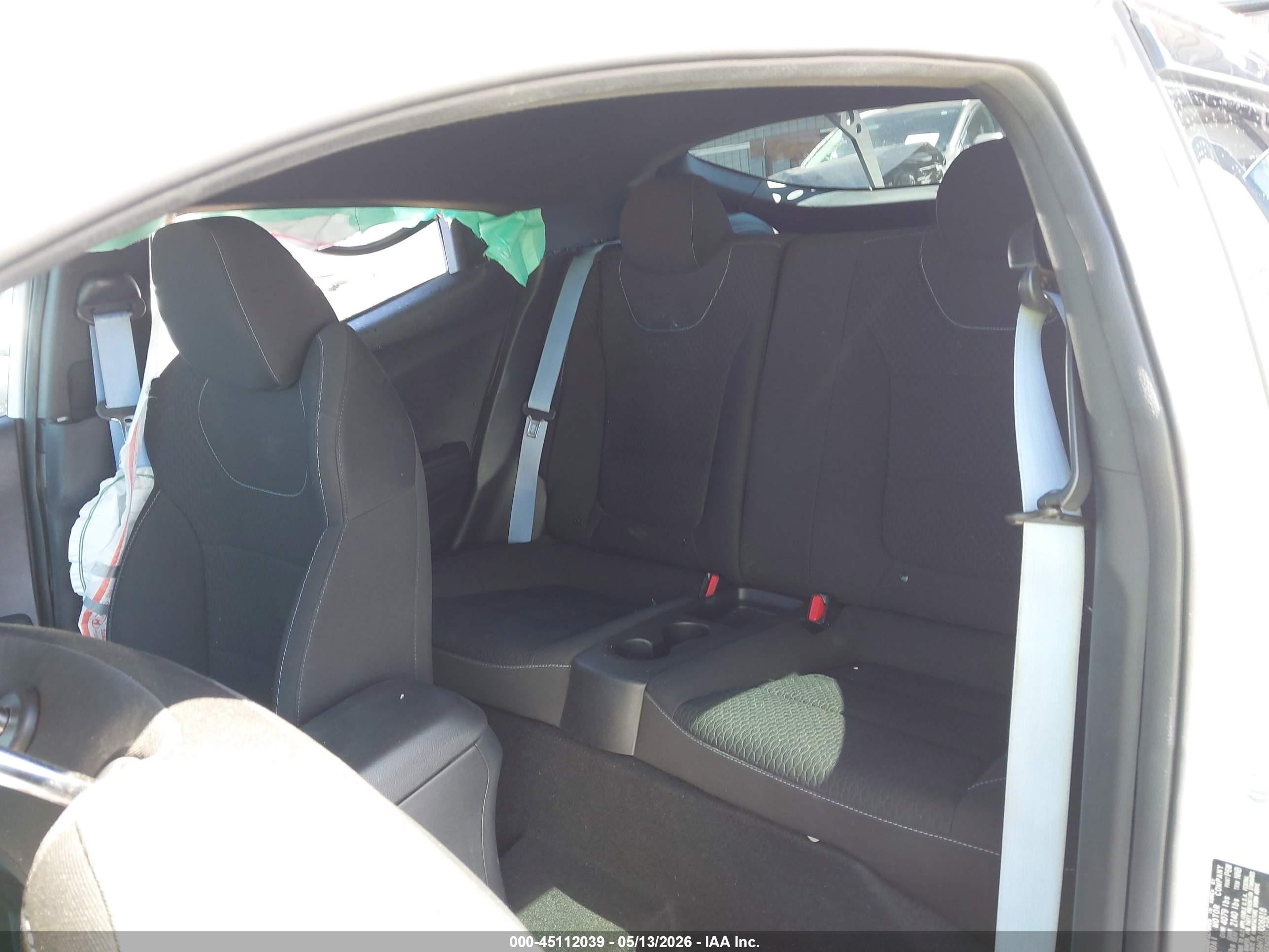 2020 Hyundai Veloster N   White vin: KMHT36AH7LU006818