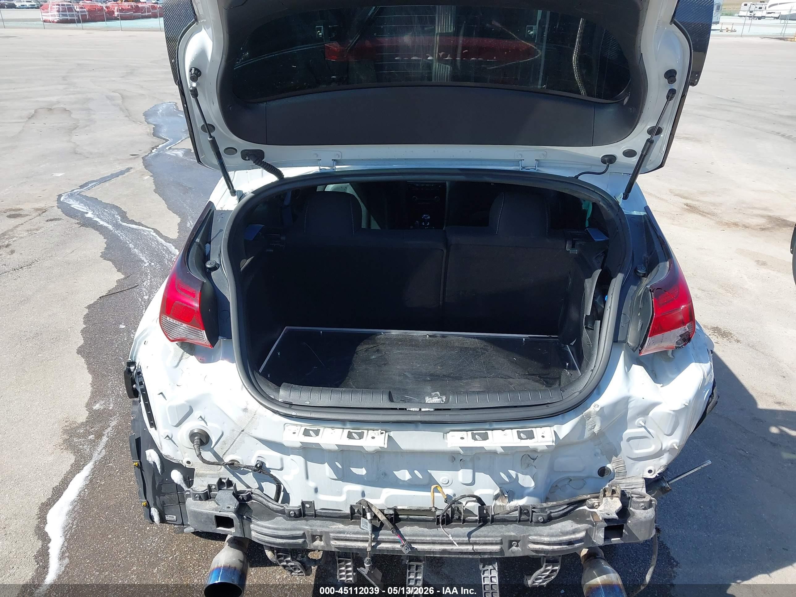 2020 Hyundai Veloster N   White vin: KMHT36AH7LU006818