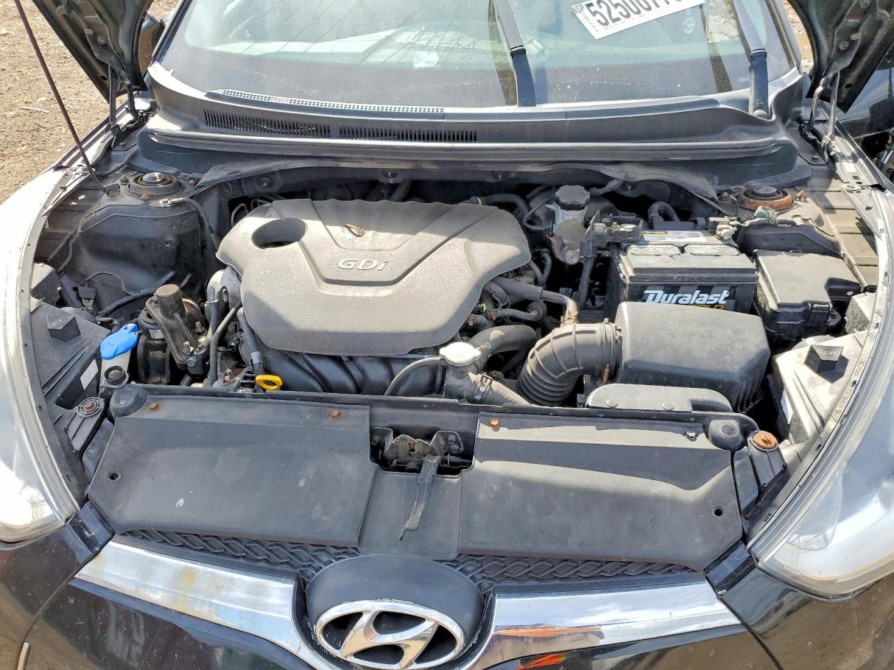 2012 Hyundai Veloster Base Черный vin: KMHTC6AD0CU043853
