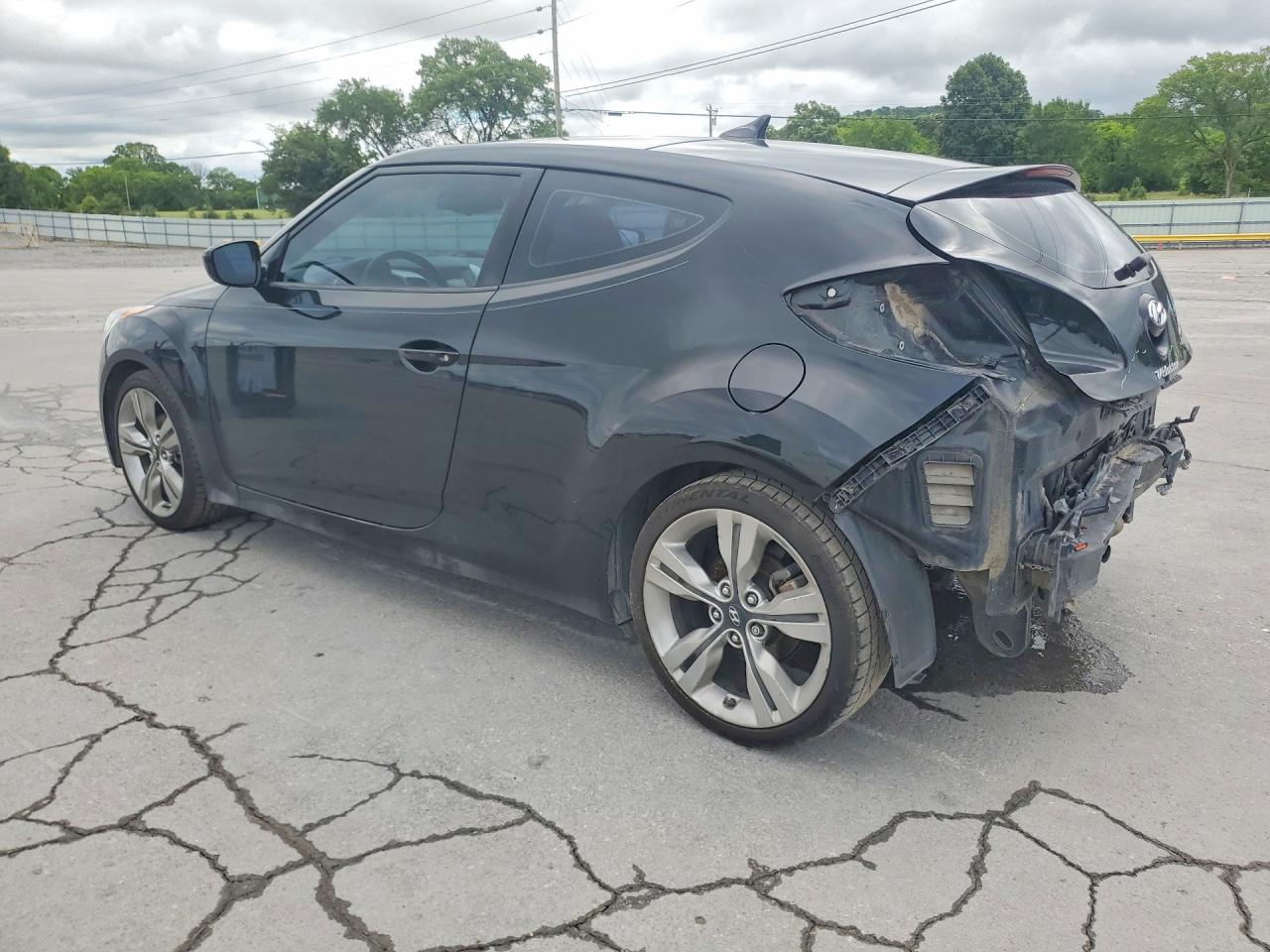 2012 Hyundai Veloster Base Черный vin: KMHTC6AD0CU069241