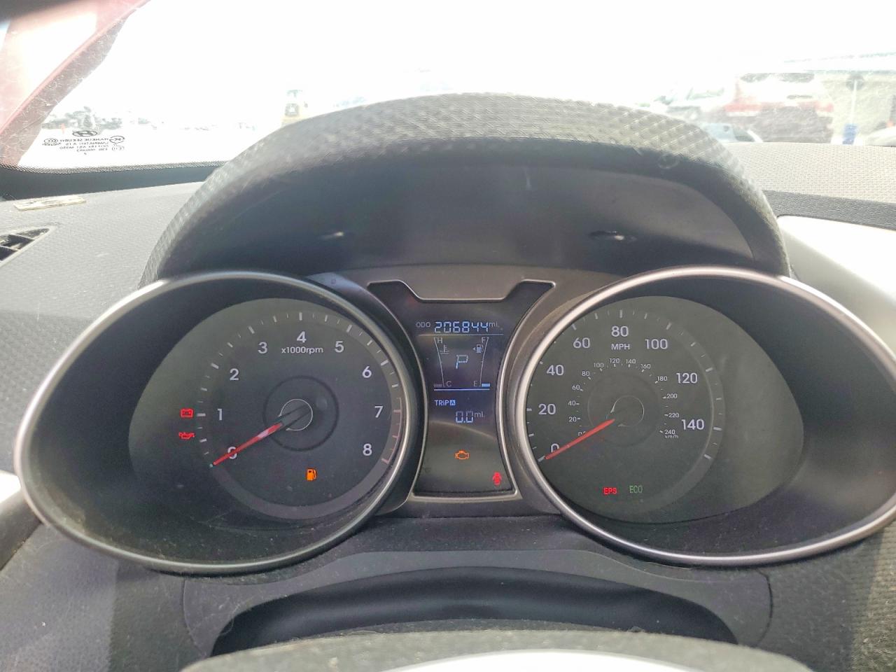 2013 Hyundai Veloster Base Red vin: KMHTC6AD0DU097722
