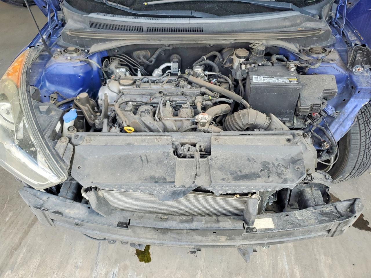 2012 Hyundai Veloster Base Blue vin: KMHTC6AD1CU042758