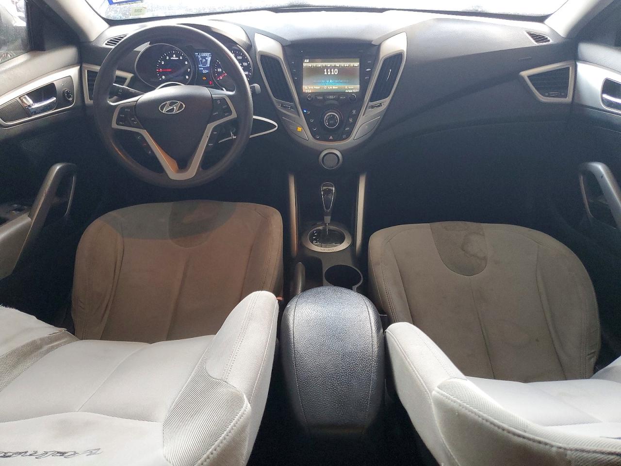 2012 Hyundai Veloster Base Blue vin: KMHTC6AD1CU042758