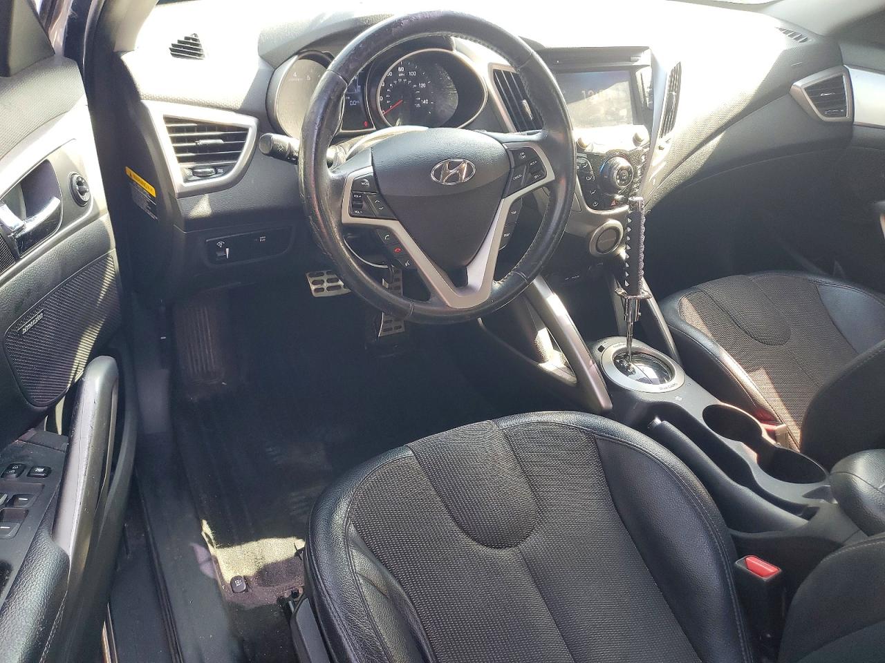 2012 Hyundai Veloster Base Gray vin: KMHTC6AD1CU072598
