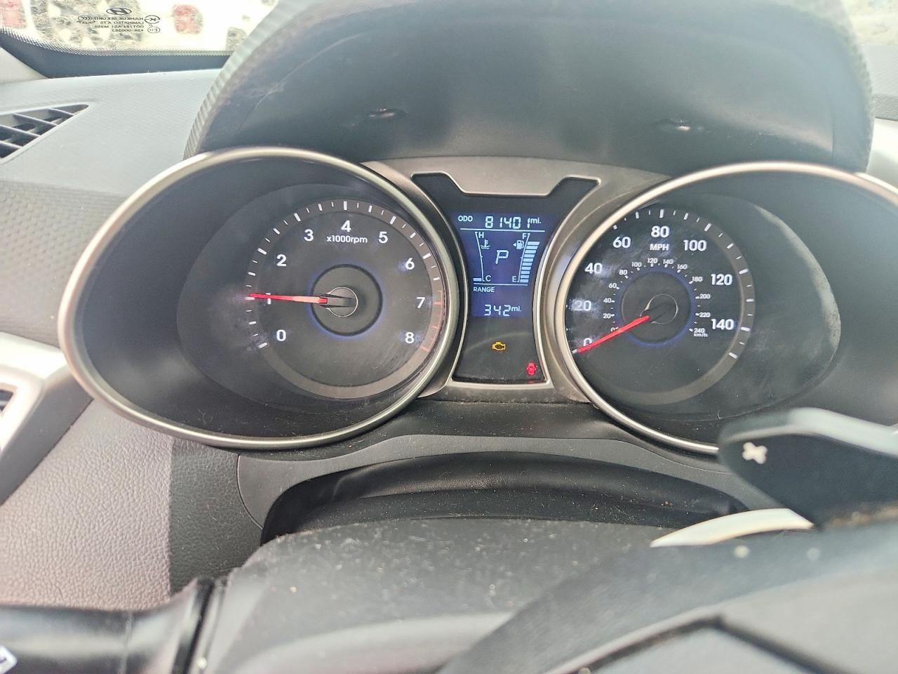 2013 Hyundai Veloster Base Black vin: KMHTC6AD1DU094117