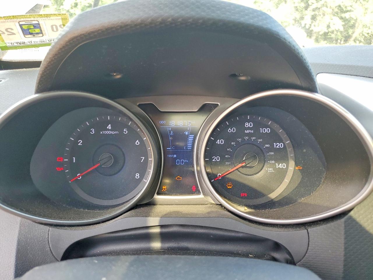 2015 Hyundai Veloster Base Черный vin: KMHTC6AD1FU232290