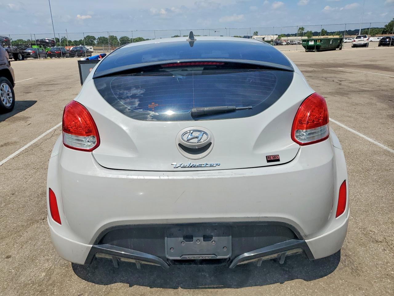 2013 Hyundai Veloster Re Mix Silver vin: KMHTC6AD2DU128887