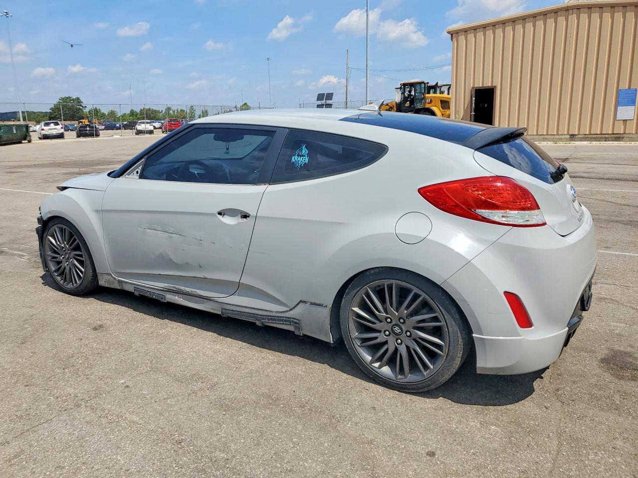 2013 Hyundai Veloster Re Mix Silver vin: KMHTC6AD2DU128887