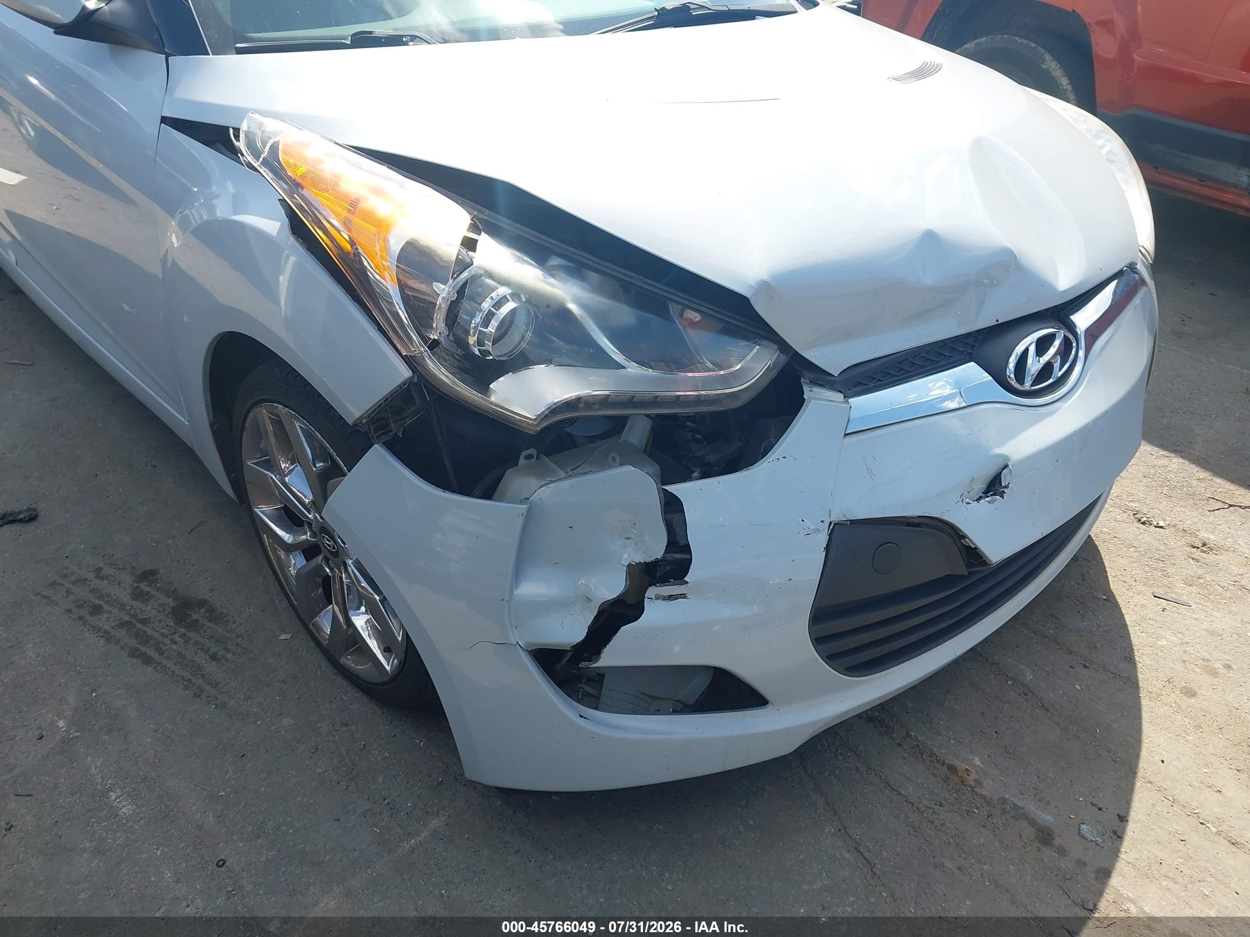 2015 Hyundai Veloster Flex Light Blue vin: KMHTC6AD2FU219242