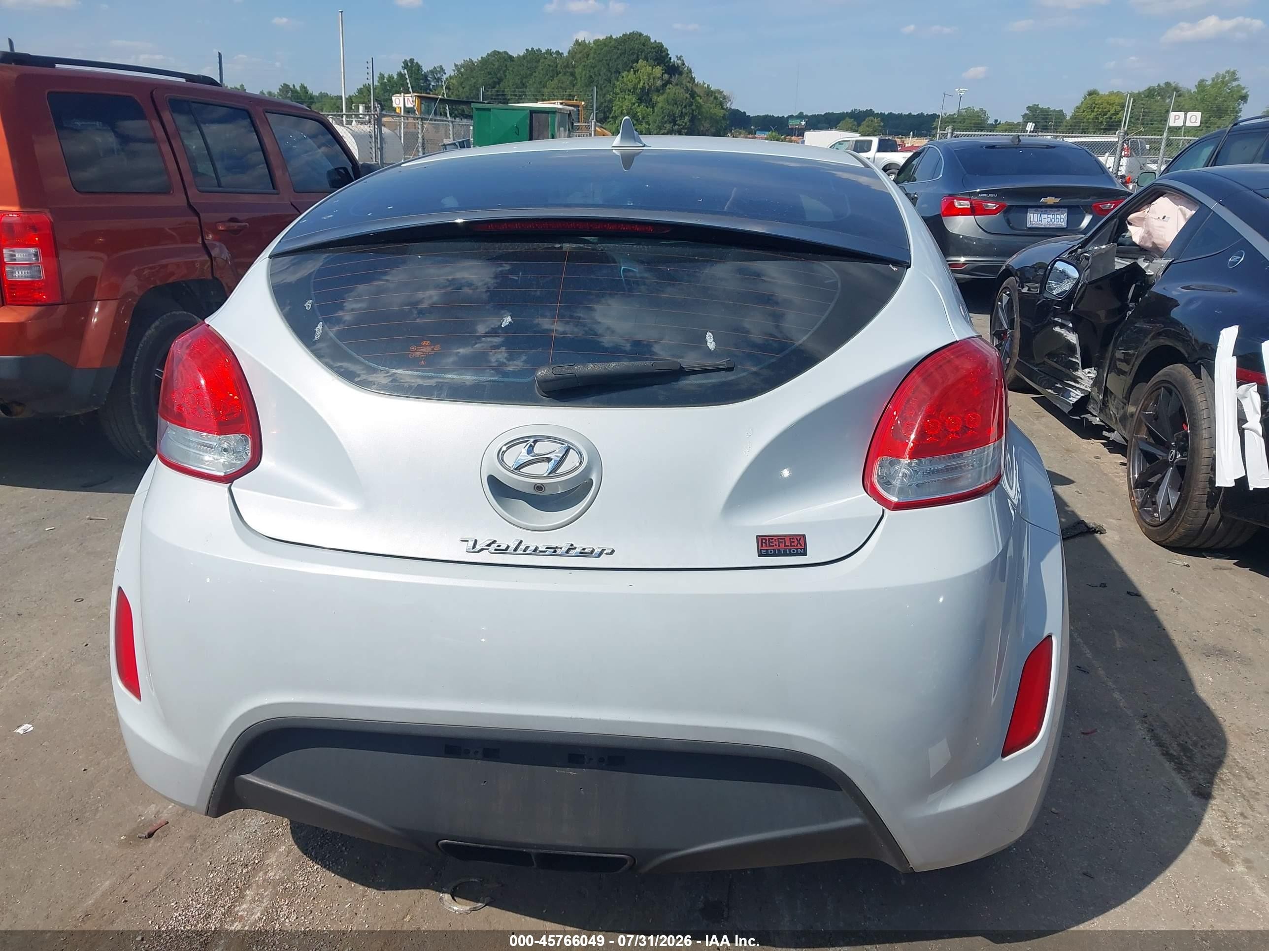 2015 Hyundai Veloster Flex Light Blue vin: KMHTC6AD2FU219242