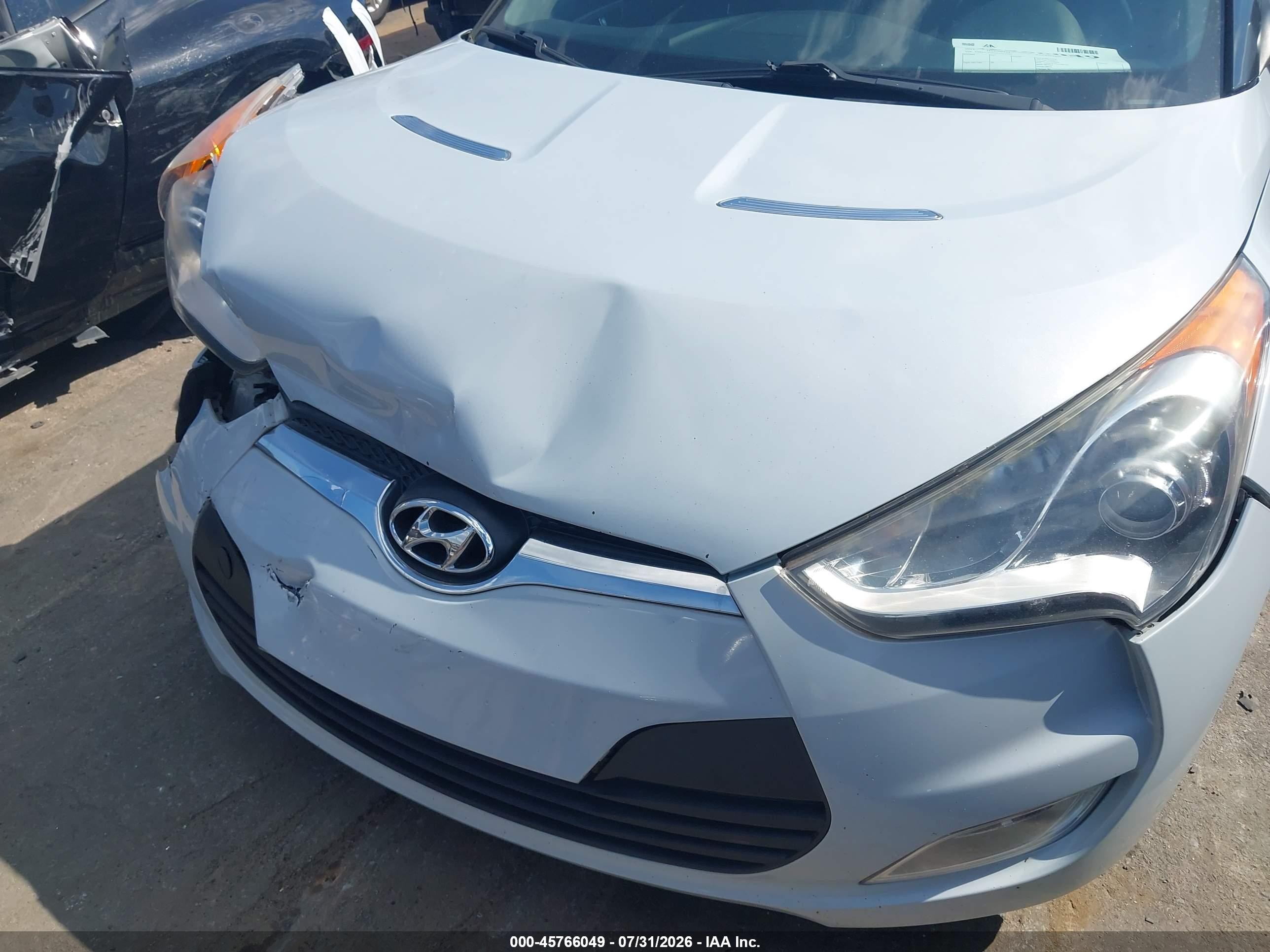 2015 Hyundai Veloster Flex Light Blue vin: KMHTC6AD2FU219242
