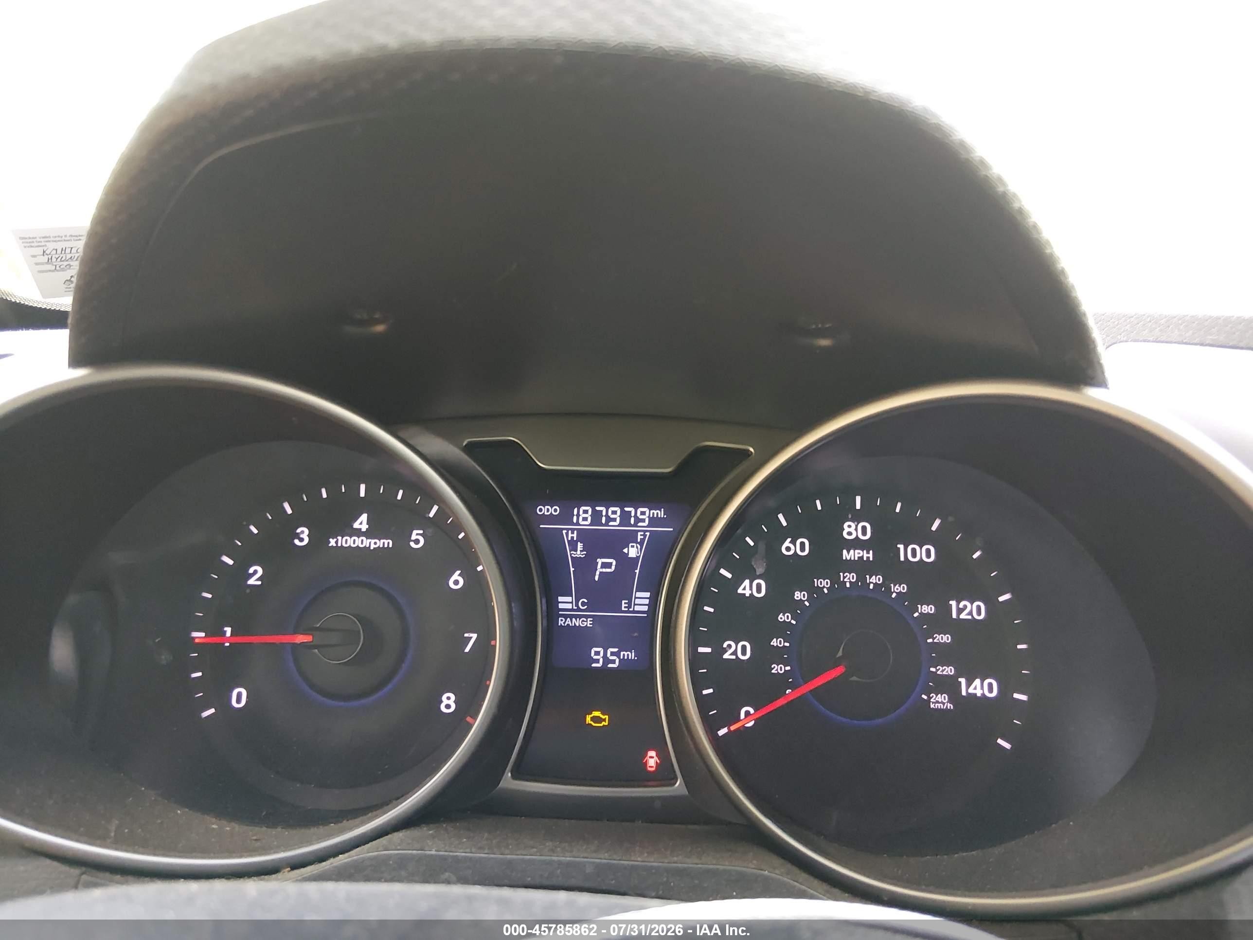 2012 Hyundai Veloster Base W/black Orange vin: KMHTC6AD3CU057598