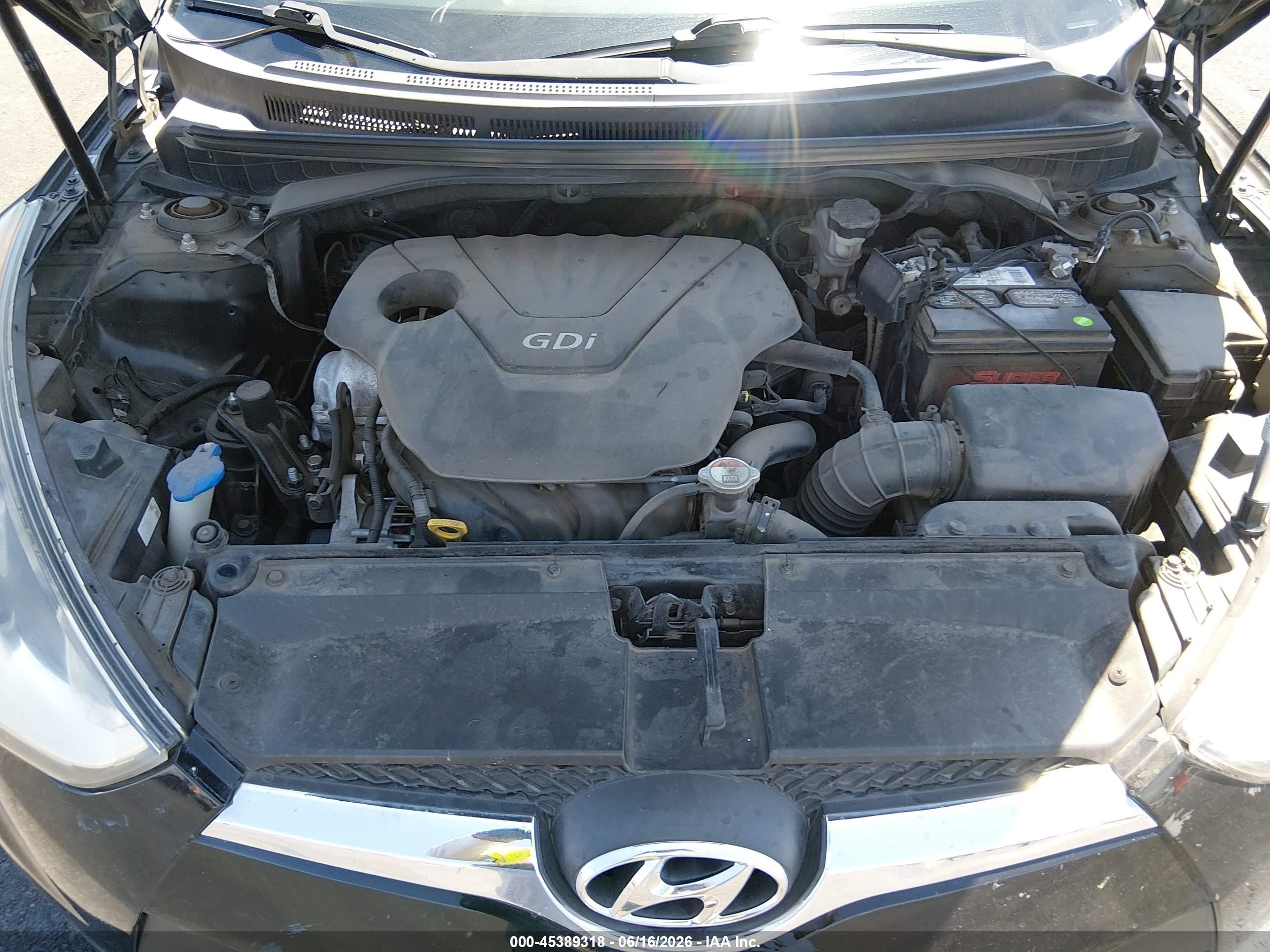 2014 Hyundai Veloster Base W/black Black vin: KMHTC6AD3EU186041