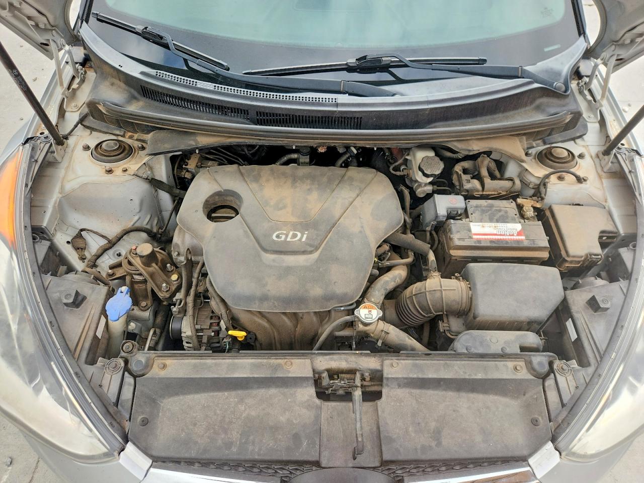 2014 Hyundai Veloster Base Silver vin: KMHTC6AD3EU188582