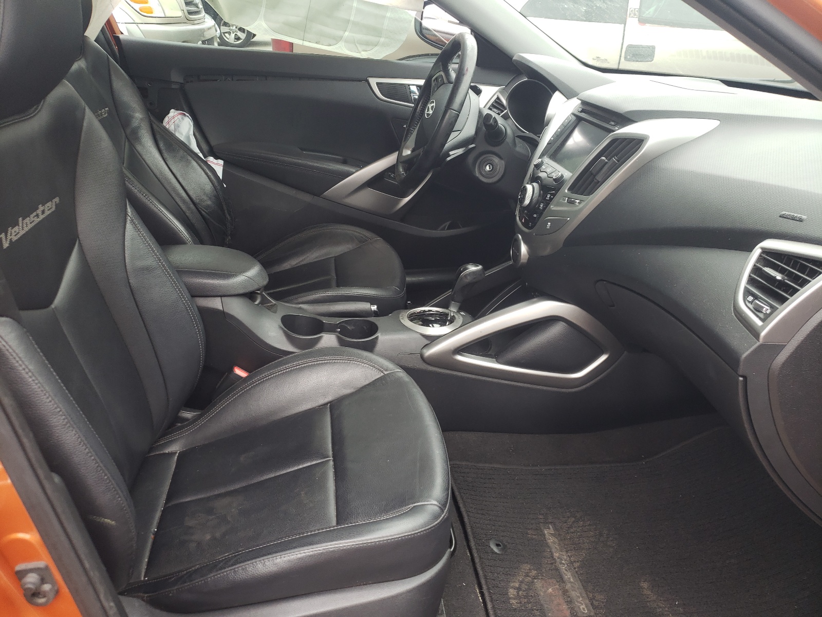 2014 Hyundai Veloster  Orange vin: KMHTC6AD3EU213688