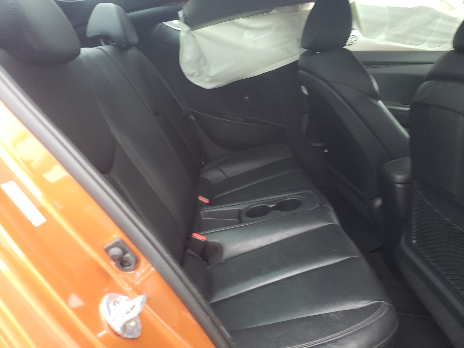 2014 Hyundai Veloster  Orange vin: KMHTC6AD3EU213688