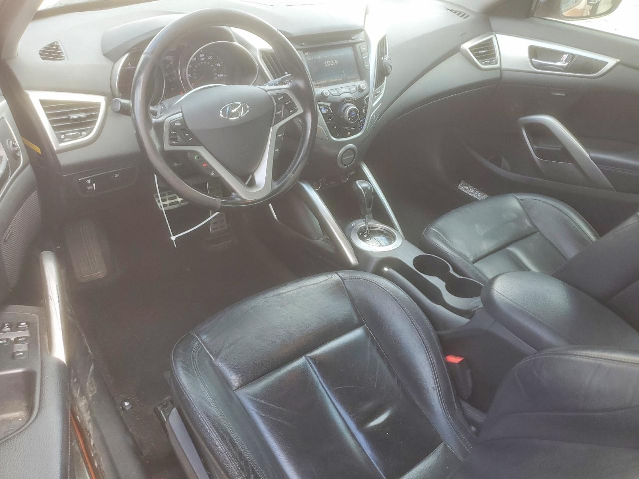 2014 Hyundai Veloster Re:flex Orange vin: KMHTC6AD3EU213688