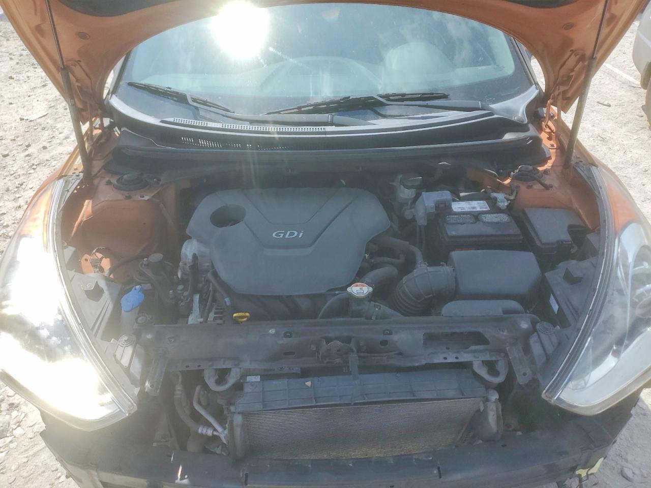 2014 Hyundai Veloster Re:flex Orange vin: KMHTC6AD3EU213688
