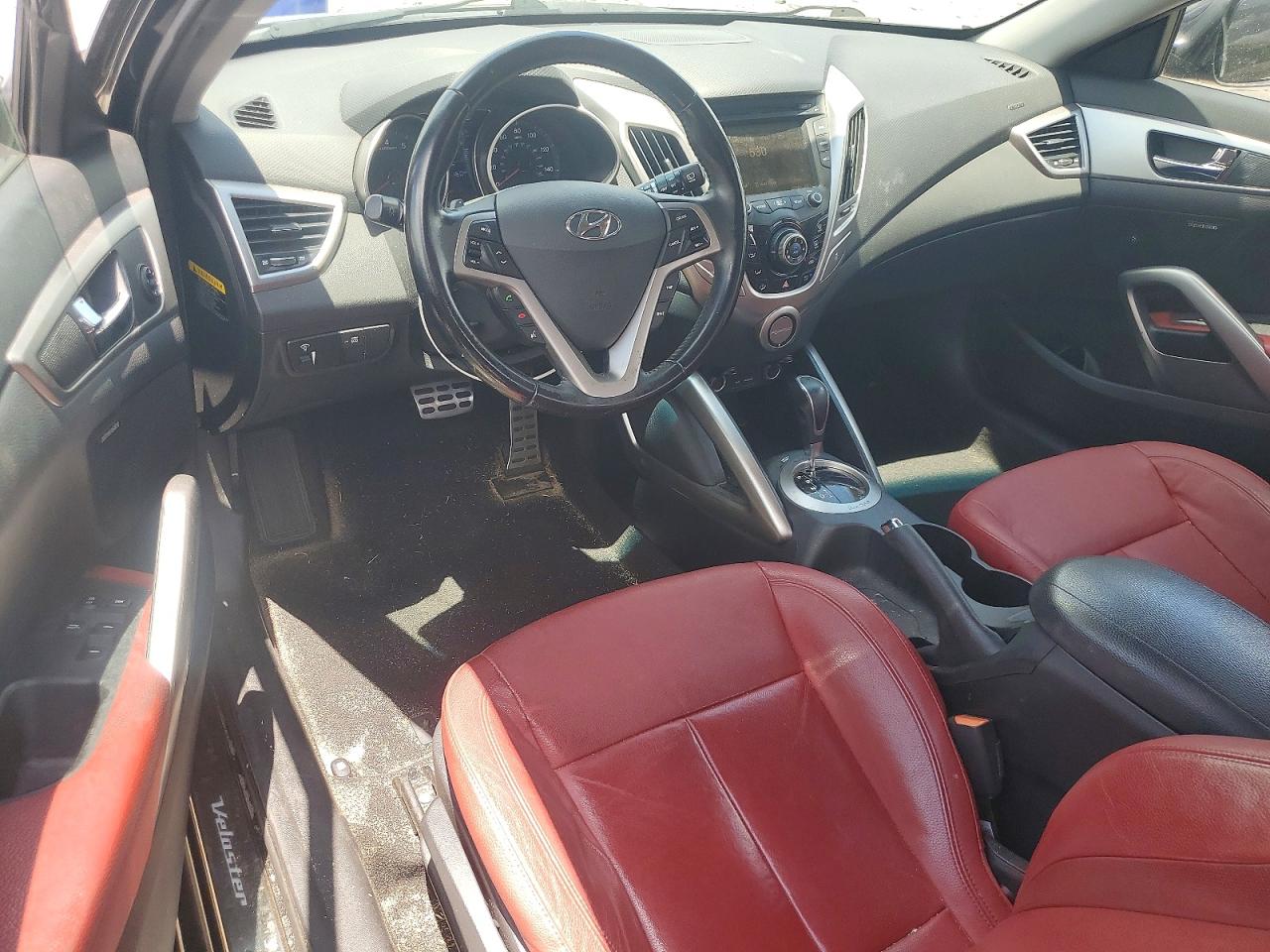 2014 Hyundai Veloster Re:flex Черный vin: KMHTC6AD3EU214288