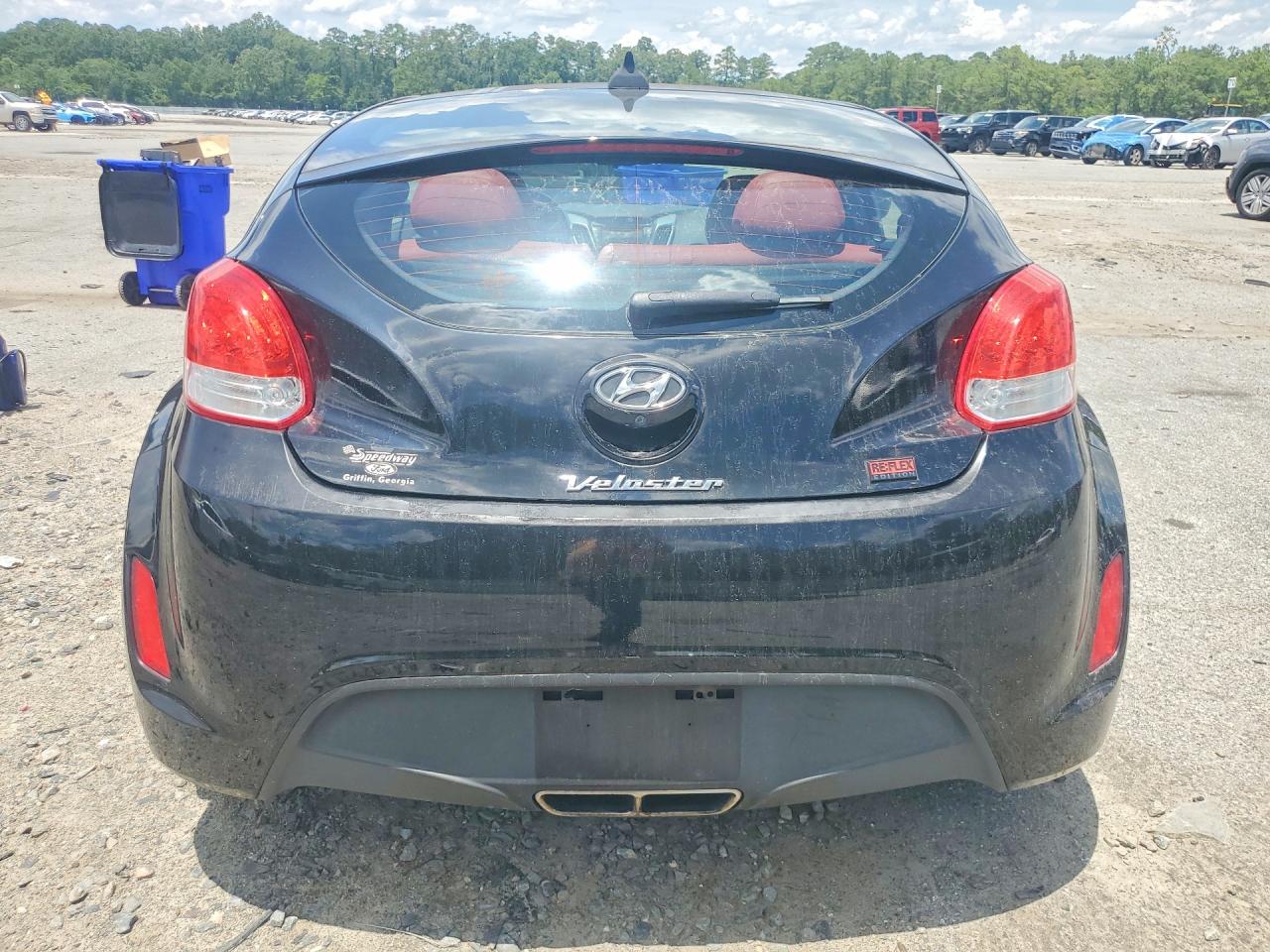 2014 Hyundai Veloster Re:flex Черный vin: KMHTC6AD3EU214288