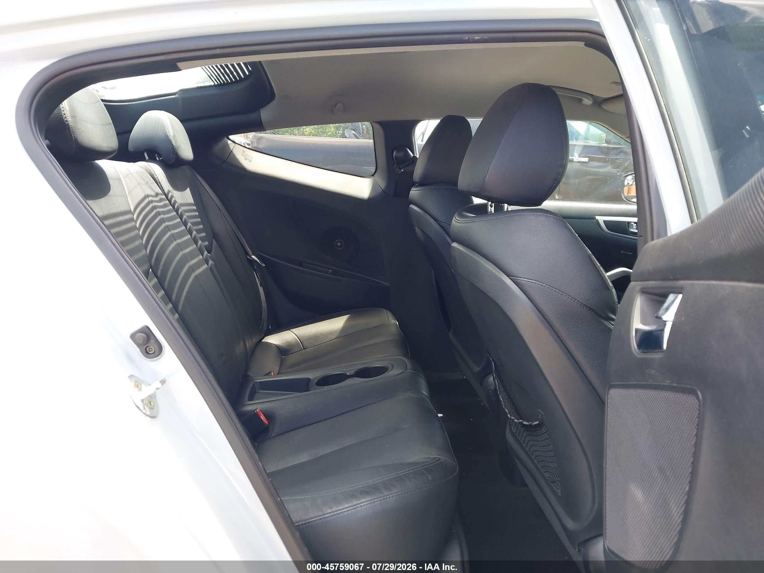 2013 Hyundai Veloster Tech Light Blue vin: KMHTC6AD4DU102761