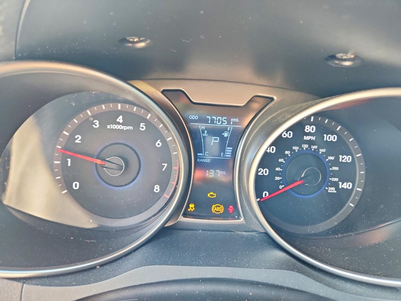 2013 Hyundai Veloster Base Blue vin: KMHTC6AD4DU110262