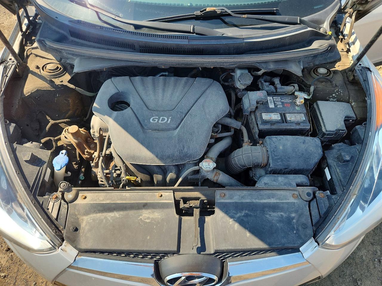 2013 Hyundai Veloster Base Silver vin: KMHTC6AD4DU150051