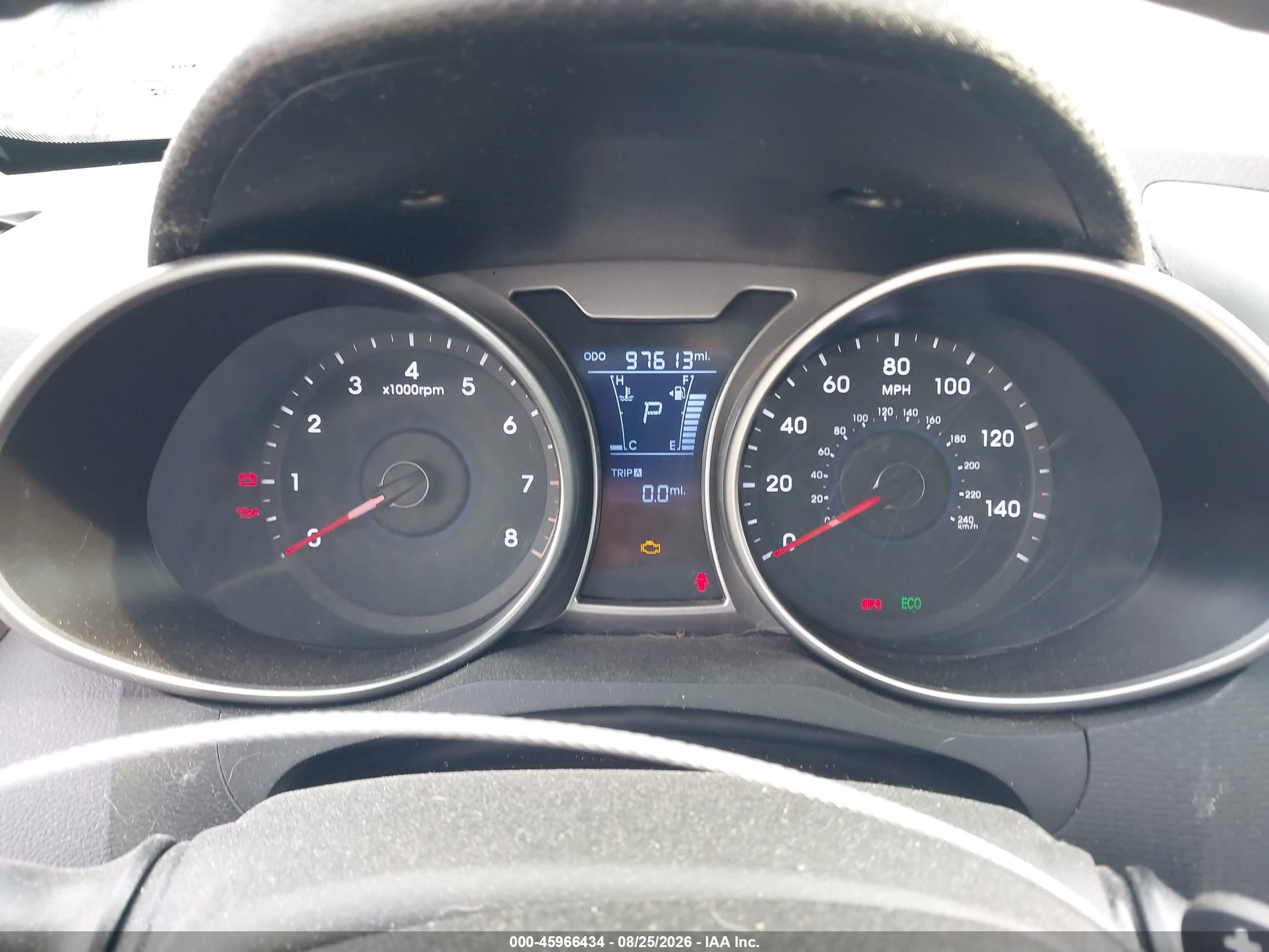 2013 Hyundai Veloster Base W/gray Black vin: KMHTC6AD4DU165150