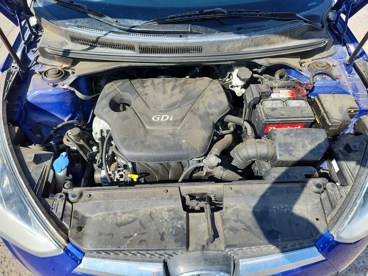 2014 Hyundai Veloster Gls(1.6 Std, Style, Tech Blue vin: KMHTC6AD4EU194262