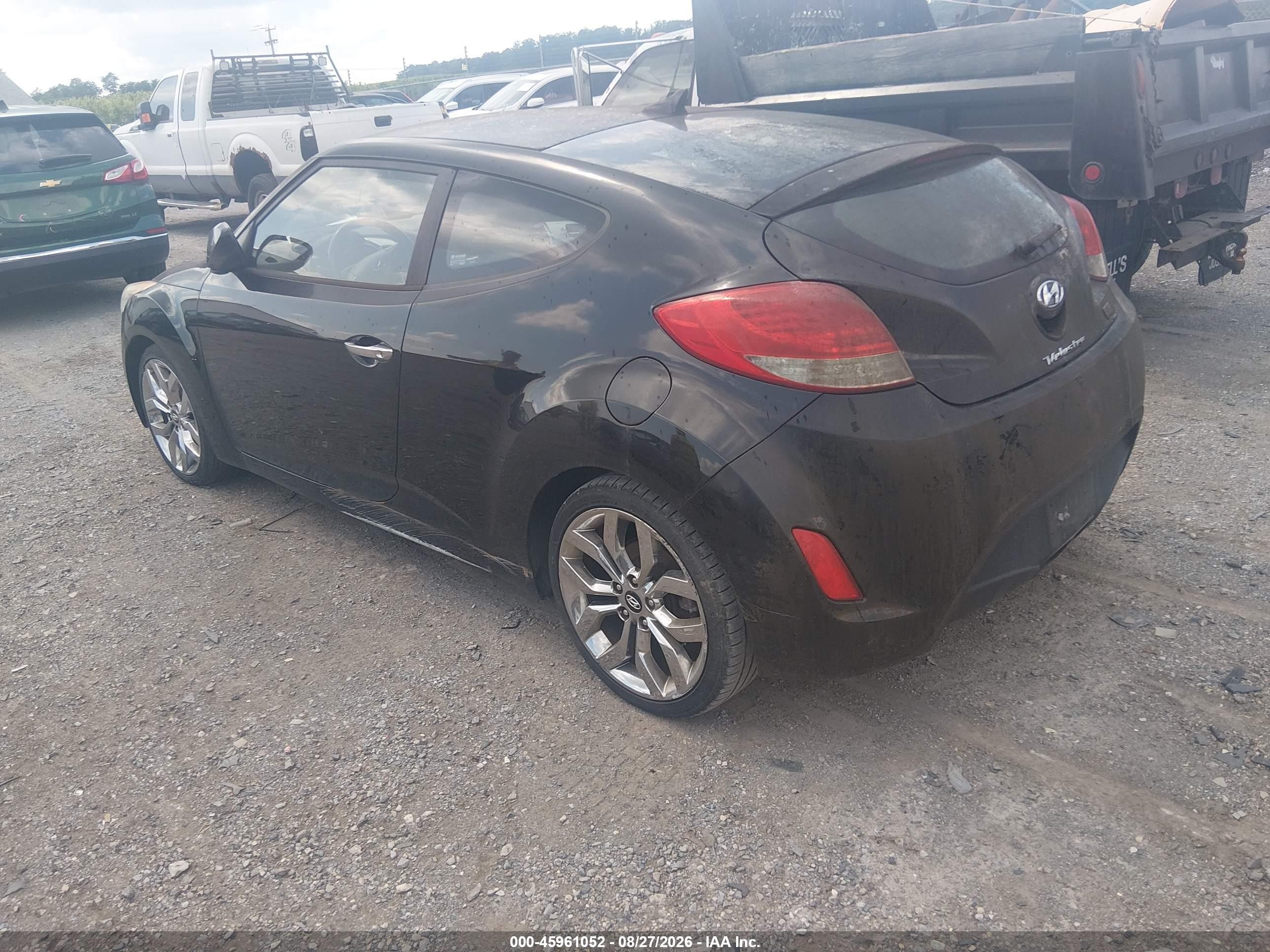 2015 Hyundai Veloster Flex Black vin: KMHTC6AD4FU221008