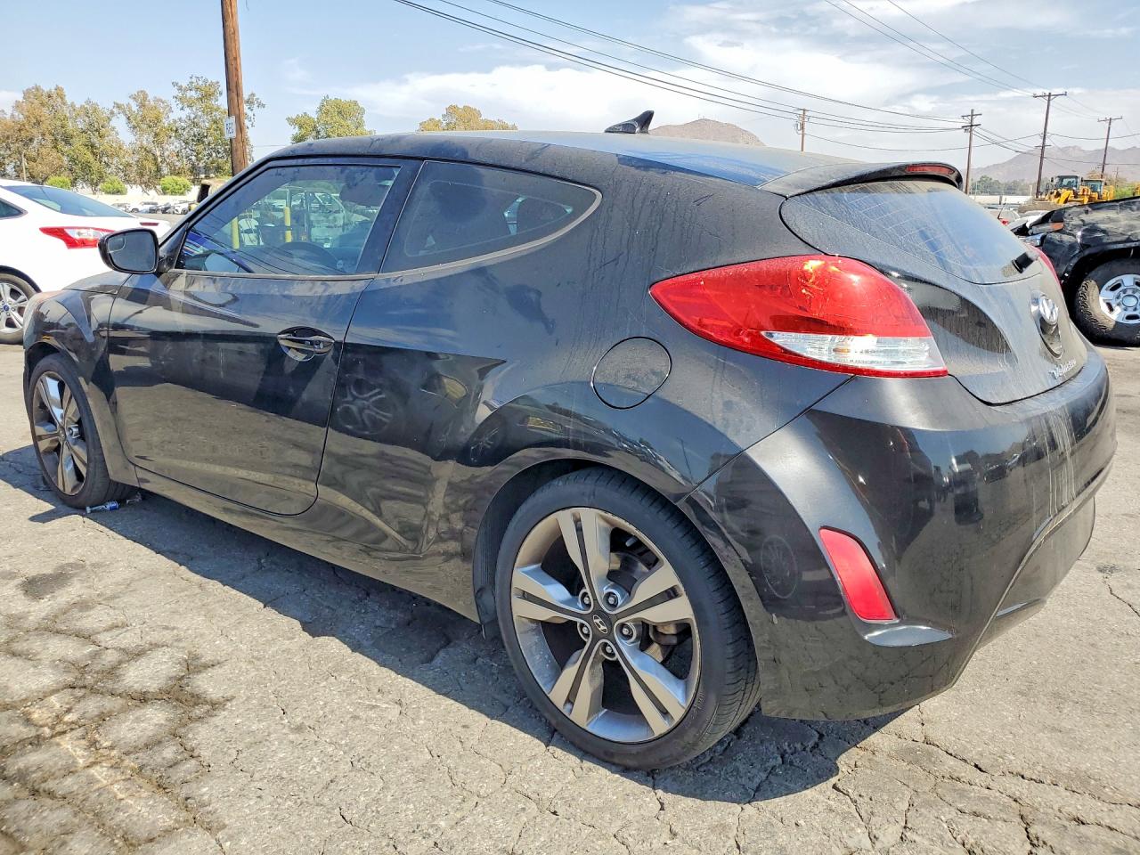 2017 Hyundai Veloster Value Edition Black vin: KMHTC6AD4HU315862