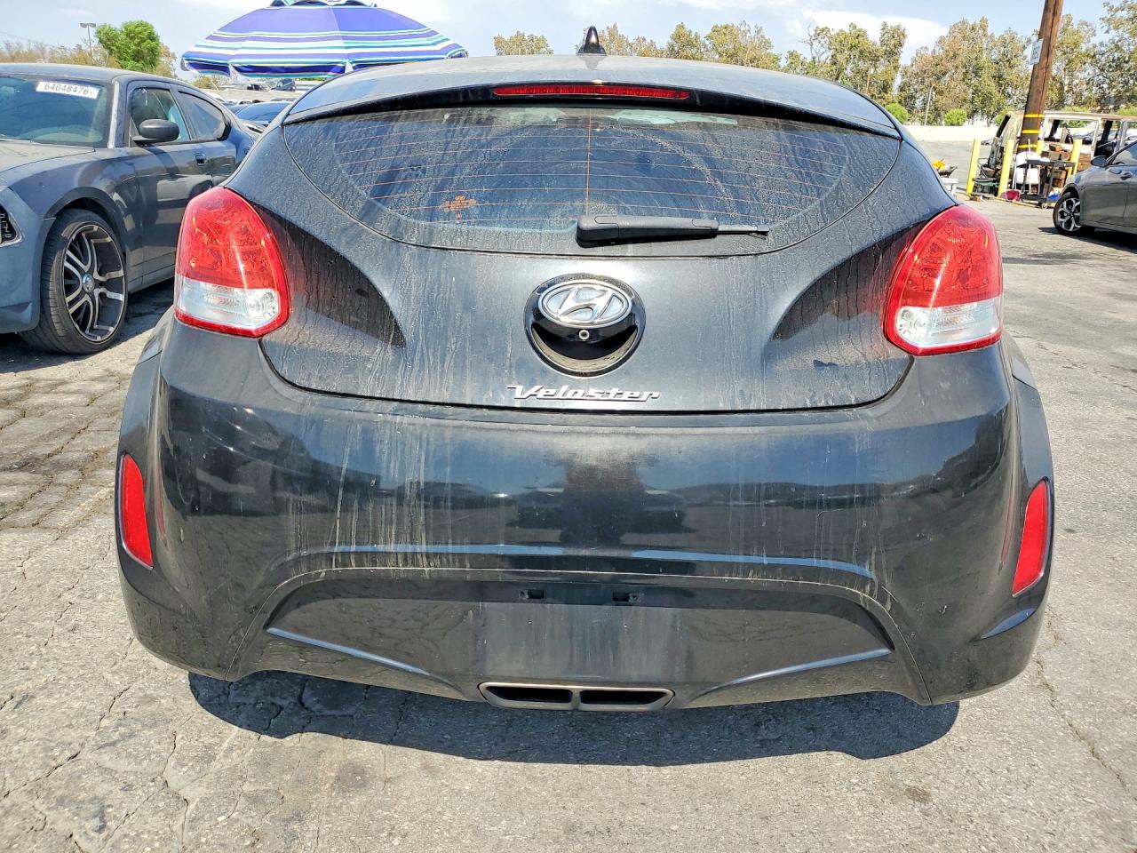 2017 Hyundai Veloster Value Edition Black vin: KMHTC6AD4HU315862