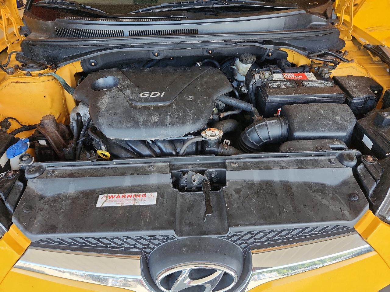 2012 Hyundai Veloster Base Желтый vin: KMHTC6AD5CU071387