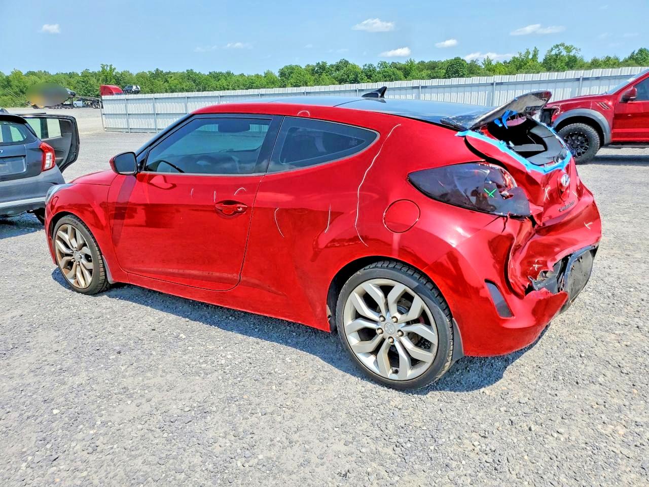 2013 Hyundai Veloster Base Brown vin: KMHTC6AD5DU110495