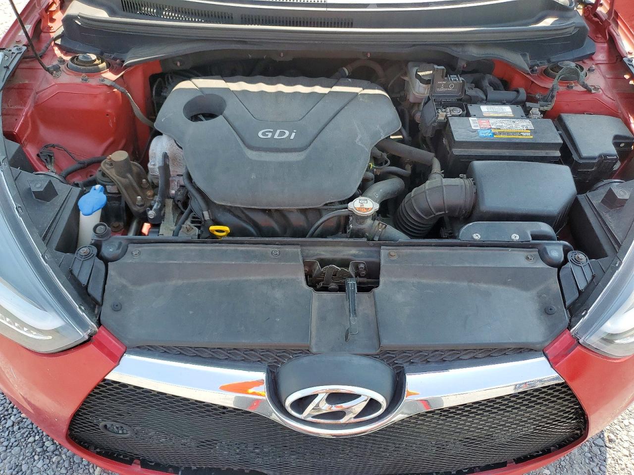 2013 Hyundai Veloster Base Brown vin: KMHTC6AD5DU110495